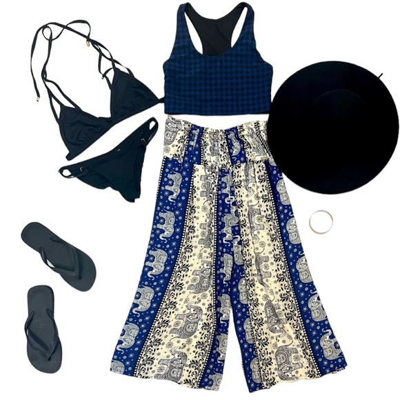 Boutique Style ~ Wide Leg Pants - Picture 2 of 5